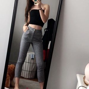 HOLLISTER PLAID PANTS